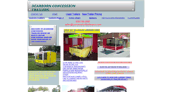 Desktop Screenshot of concessiontrailerpro.com