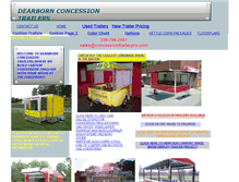Tablet Screenshot of concessiontrailerpro.com